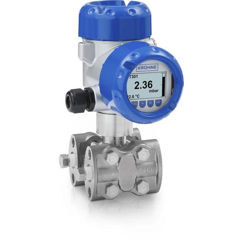 Transmetteur de pression différentielle - OPTIBAR DP 7060 - KROHNE Messtechnik GmbH - de vide / céramique / piézorésistif