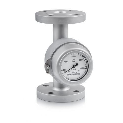 Contrôleur de débit mécanique - DW 182 - KROHNE Messtechnik GmbH - pour liquides / de précision / haute température