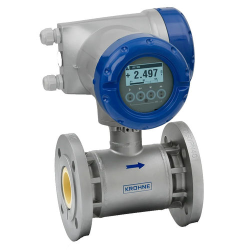 Débitmètre électromagnétique - OPTIFLUX 7300 - KROHNE Messtechnik GmbH - volumique / pour liquide conducteur / pour fluide agressif
