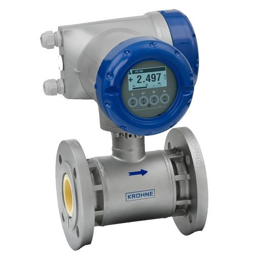 Débitmètre électromagnétique - OPTIFLUX 5300 - KROHNE Messtechnik GmbH - volumique / pour produits chimiques / pour eaux usées
