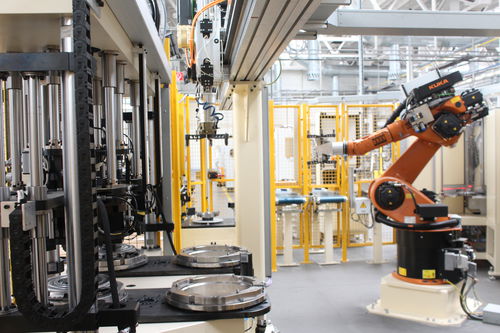 Manipulateur de production - AZS.4 - Labortech s.r.o. - électrique / avec prise / pour pièces