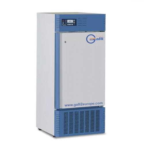 Congélateur vertical - GFREEZY-300 - F.LLI GALLI G. & P. - de laboratoire / en acier inoxydable / pour applications pharmaceutiques