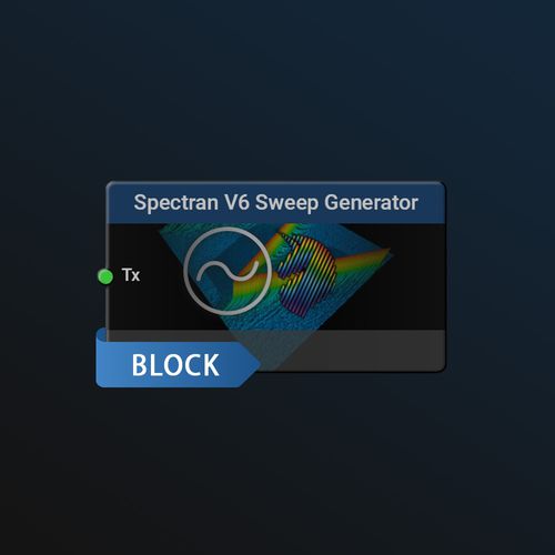Logiciel de commande - V6 Sweep Generator - Aaronia AG - pour génerateurs électriques