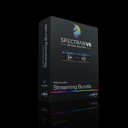 Logiciel de diffusion en continu - Streaming Bundle - Aaronia AG