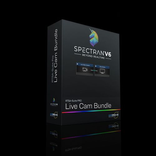 Logiciel de diffusion en continu - Live Cam Bundle - Aaronia AG - de caméra vidéo