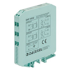 Convertisseur de signal - DAT4532-B - DATEXEL SRL - tension / courant / à 2 sorties analogiques / pour capteur RTD