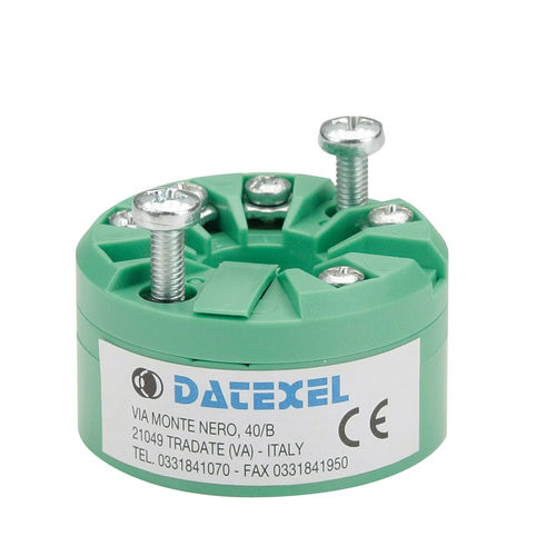 Transmetteur de température en tête de sonde - DAT1066 - DATEXEL SRL - RTD / 4-20 mA / de process
