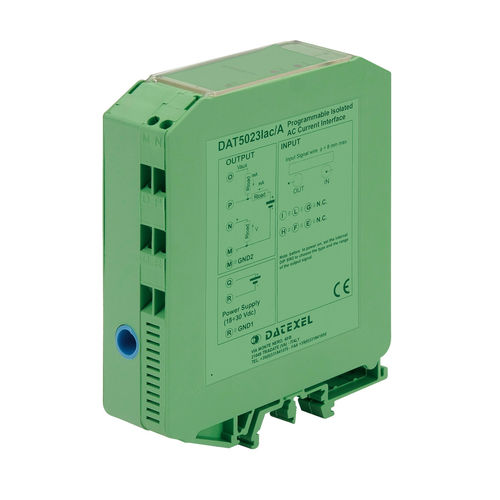 Convertisseur de signal - DAT5023Iac-A - DATEXEL SRL - analogique / à 1 entrée analogique / à 1 sortie analogique