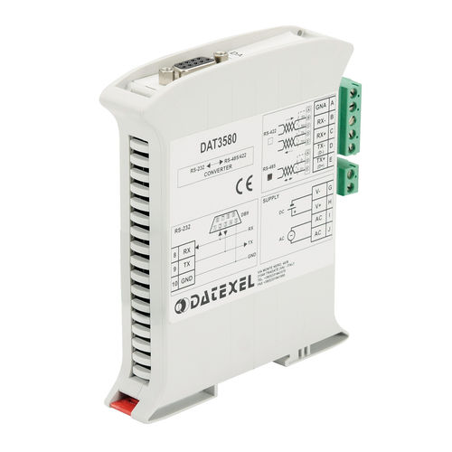 Convertisseur de signal - DAT3580 - DATEXEL SRL - RS232 / RS-485 / RS422