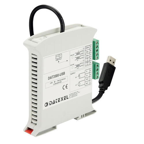 Convertisseur USB RS-485 - DAT3580-USB - DATEXEL SRL - RS422 / isolé
