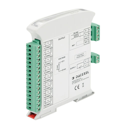 Module de sortie analogique - DAT3024 - DATEXEL SRL - Modbus RTU / RS-485 / à 4 S