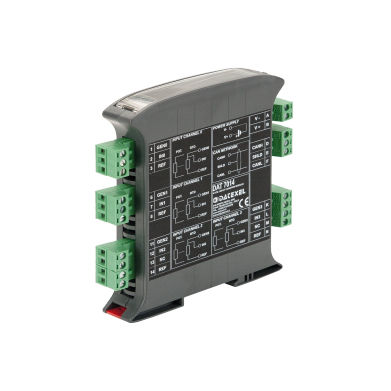 Module d'acquisition de données de température - DAT7014  - DATEXEL SRL - multicanaux / sur rail DIN / RTD