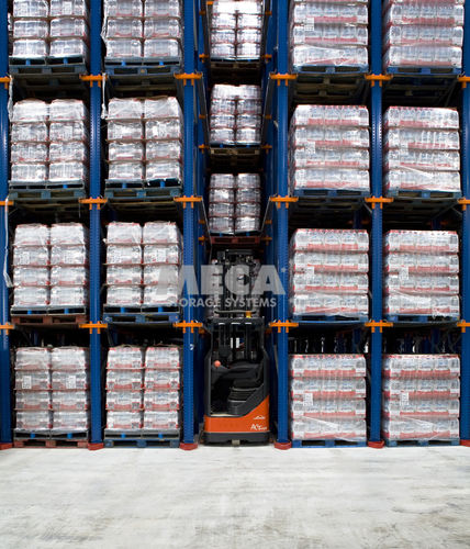Rayonnage pour entrepôt de stockage - MECA STORAGE SYSTEMS - par accumulation / compact / pour charges lourdes