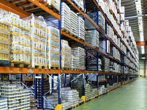 Rayonnage pour entrepôt de stockage - MECA STORAGE SYSTEMS - pour charges lourdes / à palettes / pour chambre froide