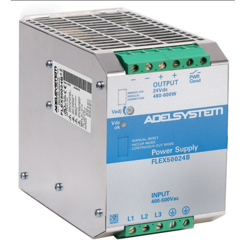 Alimentation électrique sur rail DIN - FLEX50024B - ADELSYSTEM - AC/DC / à sortie simple / stabilisée