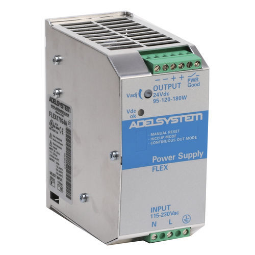 Alimentation électrique sur rail DIN - FLEX17024A - ADELSYSTEM - AC/DC / à sortie simple / stabilisée