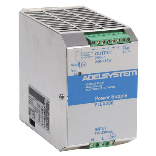 Alimentation électrique sur rail DIN - FLEX28024A - ADELSYSTEM - AC/DC / à sortie simple / stabilisée