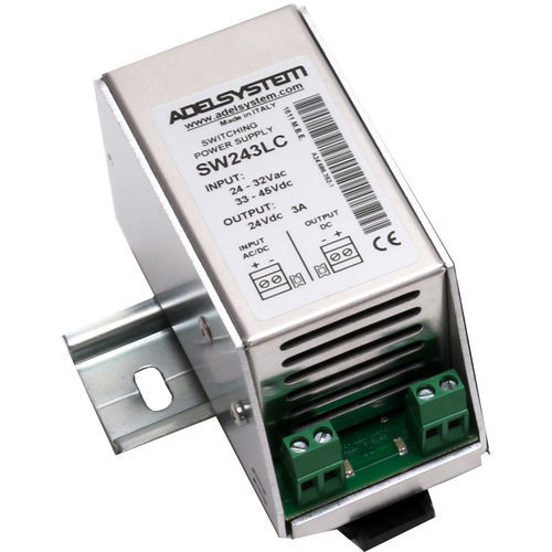Alimentation électrique sur rail DIN - SW243LC - ADELSYSTEM - DC/DC / AC/DC / à sortie simple