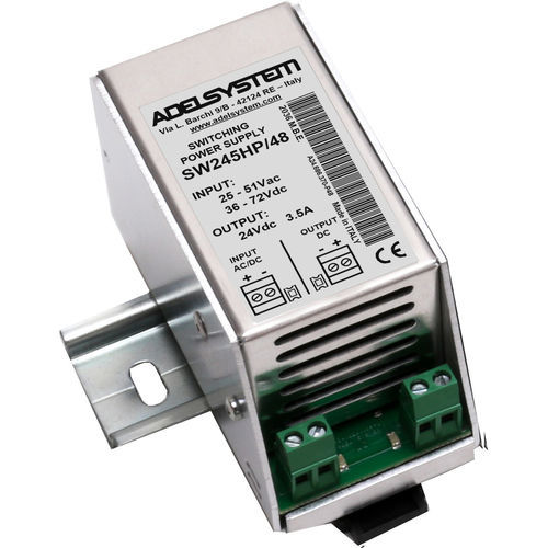 Alimentation électrique sur rail DIN - SW245HP/48 - ADELSYSTEM - DC/DC / AC/DC / à sortie simple