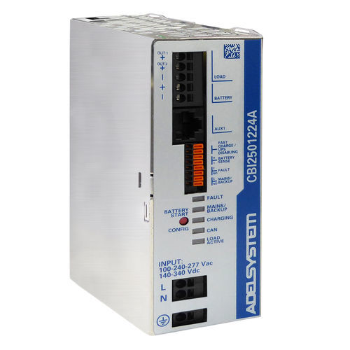 UPS tout en un - CBI2501224A - ADELSYSTEM - monophasé / 24 V / 12 V