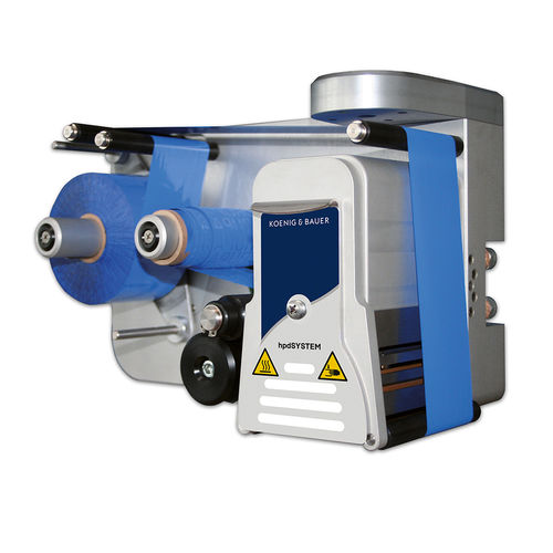 Machine de dorure à chaud pour grande surface d'impression - hpdSYSTEM magno - Koenig & Bauer Coding GmbH