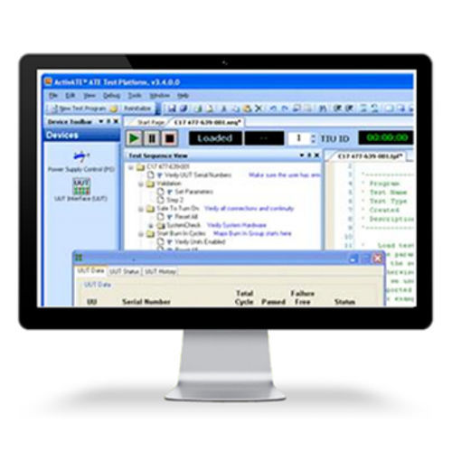 Logiciel de test - ActivATE™ - Astronics Test Systems - de gestion / de simulation / de développement