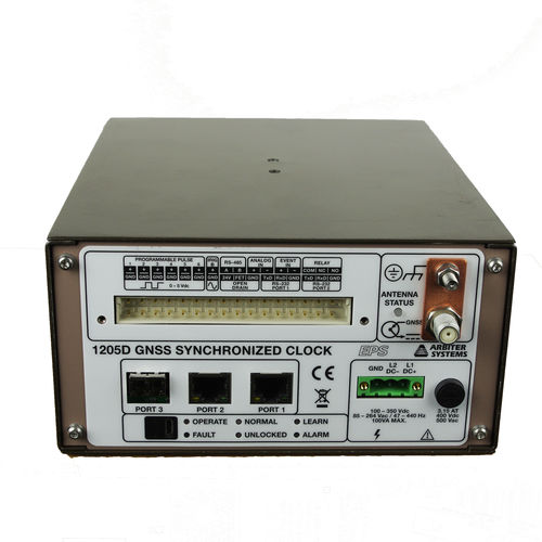 Horloge synchronisée - 1205D - Arbiter Systems - réseau / GPS / PTP