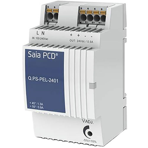 Alimentation électrique sur rail DIN - SBC Q.PS-PEL-240x - Saia Burgess Controls ( SBC ) - AC/DC / ajustable / IP20