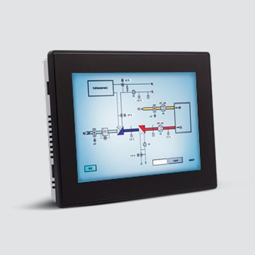 Pupitre Web TFT LCD - PCD7.D5xxRF - Saia Burgess Controls ( SBC ) - rétroéclairage à LED / à écran tactile résistif / 4.3"
