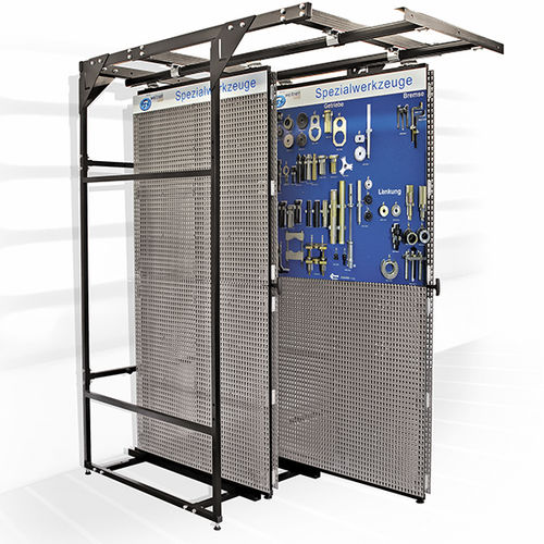 Armoire de stockage - WW-PTC-2000-2-Kit  - Werner Weitner GmbH - sur pieds / à panneaux coulissants / en acier