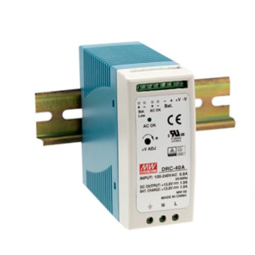 Alimentation électrique sur rail DIN - DRC-40A - Sunpower UK - AC/DC / avec protection contre les courts-circuits / avec protection pour surcharges