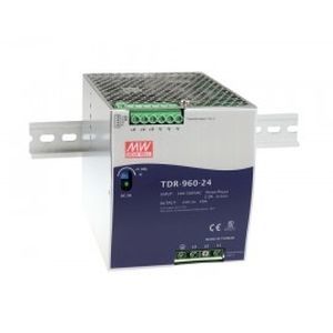 Alimentation électrique AC/DC - TDR-960-24 - Sunpower UK - sur rail DIN / à sortie simple / triphasée