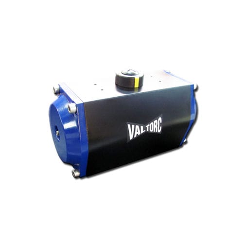 Actionneur de vanne pneumatique - VT series - Valtorc - rotatif / à pignon crémaillère / double effet