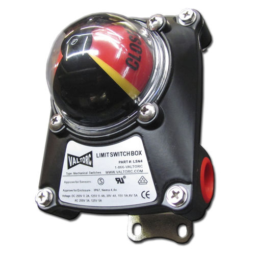 Contact fin de course pour actionneur de vanne - LSN-4 series - Valtorc - IP67 / IP65 / résistant à la corrosion
