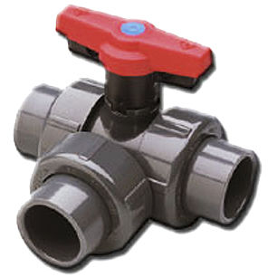 Vanne à boisseau sphérique - 400 series - Valtorc - manuelle / pour eau potable / pour applications industrielles