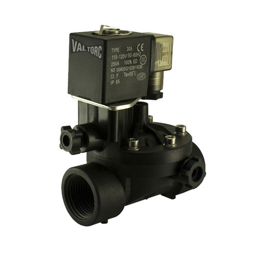 Électrovanne à commande assistée - SV-830 series - Valtorc - 2 voies / NF / pour eau