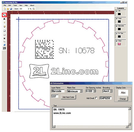 Logiciel d'interface - PRO 3 - 2L inc - de pilotage CNC / de création d'étiquettes à codes-barres / pour usinage 3 axes