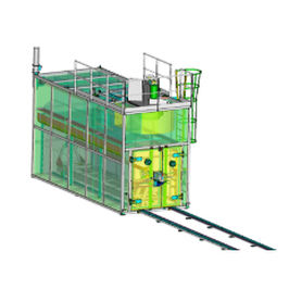 Étuve tunnel - ELMETHERM - électrique / pour composites