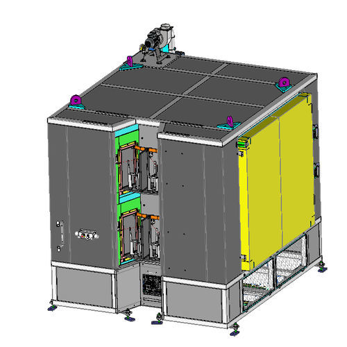 Étuve de polymérisation - ELMETHERM - à table tournante / de préchauffage / de séchage