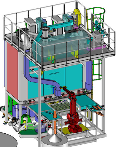 Four à chambre - ELMETHERM - de polymérisation / de séchage / de cuisson