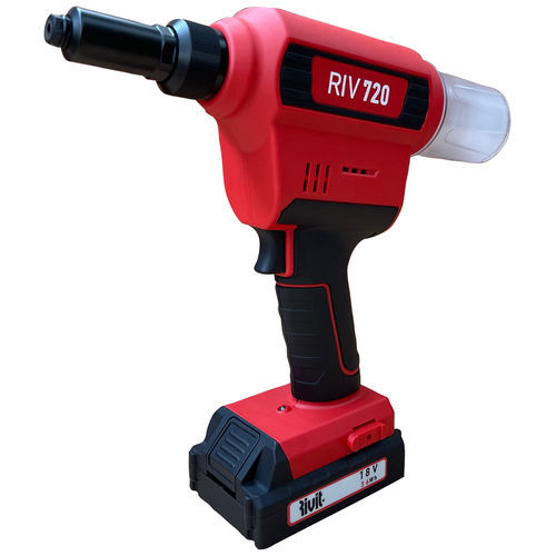 Riveteuse brushless - RIV720 - RIVIT - sur batterie / pour rivets aveugles / en coffret