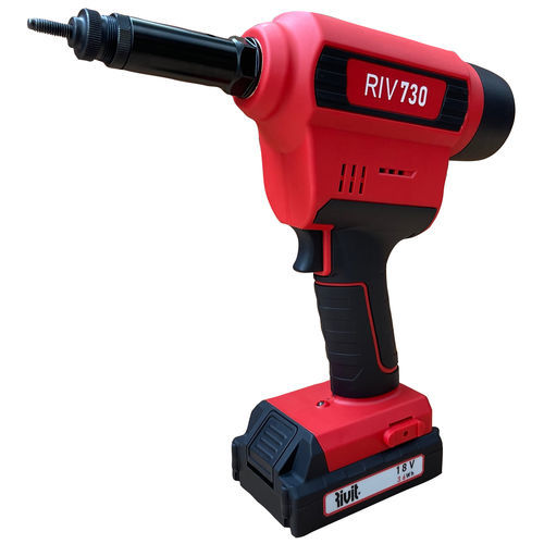 Riveteuse brushless - RIV730 - RIVIT - sur batterie / pour inserts filetés / en coffret