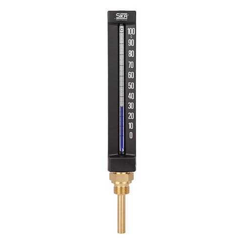 Thermomètre à dilatation de liquide - 4 series - SIKA - à lecture directe / °C / à insertion