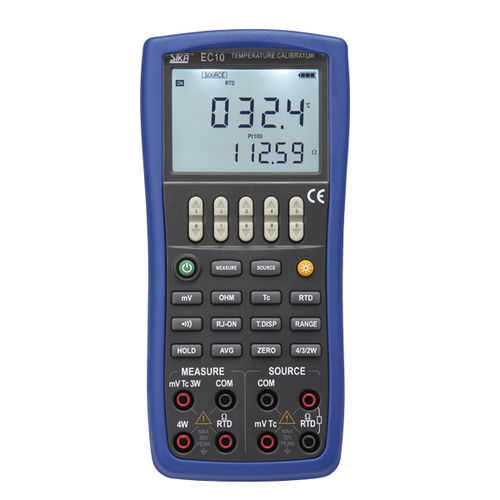 Calibrateur multifonction - EC 10 - SIKA - de signal / pour thermocouple / pour thermomètre