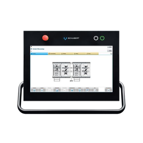Terminal HMI à écran tactile - Gerhard Schubert GmbH - à intégrer / LCD couleur / machine