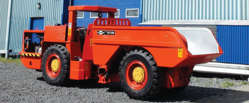Tombereau articulé - DT-5N - DUX MACHINERY CORPORATION - électrique / pour mine souterraine