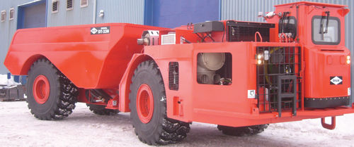 Tombereau articulé - DT-33N - DUX MACHINERY CORPORATION - électrique / pour mine souterraine