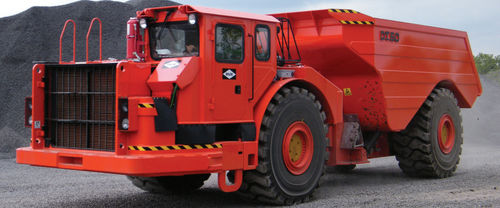 Tombereau articulé - DT-50 - DUX MACHINERY CORPORATION - électrique / pour mine souterraine