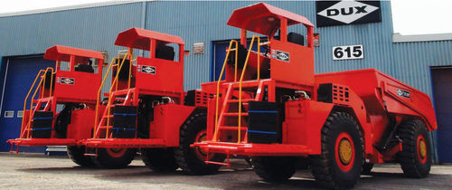 Tombereau articulé - DT-20T - DUX MACHINERY CORPORATION - électrique / souterrain