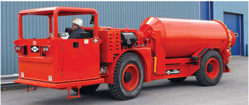 Camion malaxeur pour mine souterraine - S1-REMIX - DUX MACHINERY CORPORATION - diesel